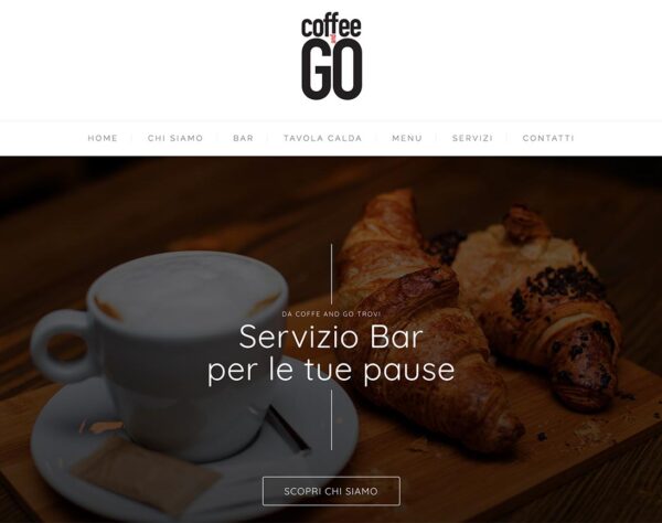 coffee and go sito realizzato da digitaltown